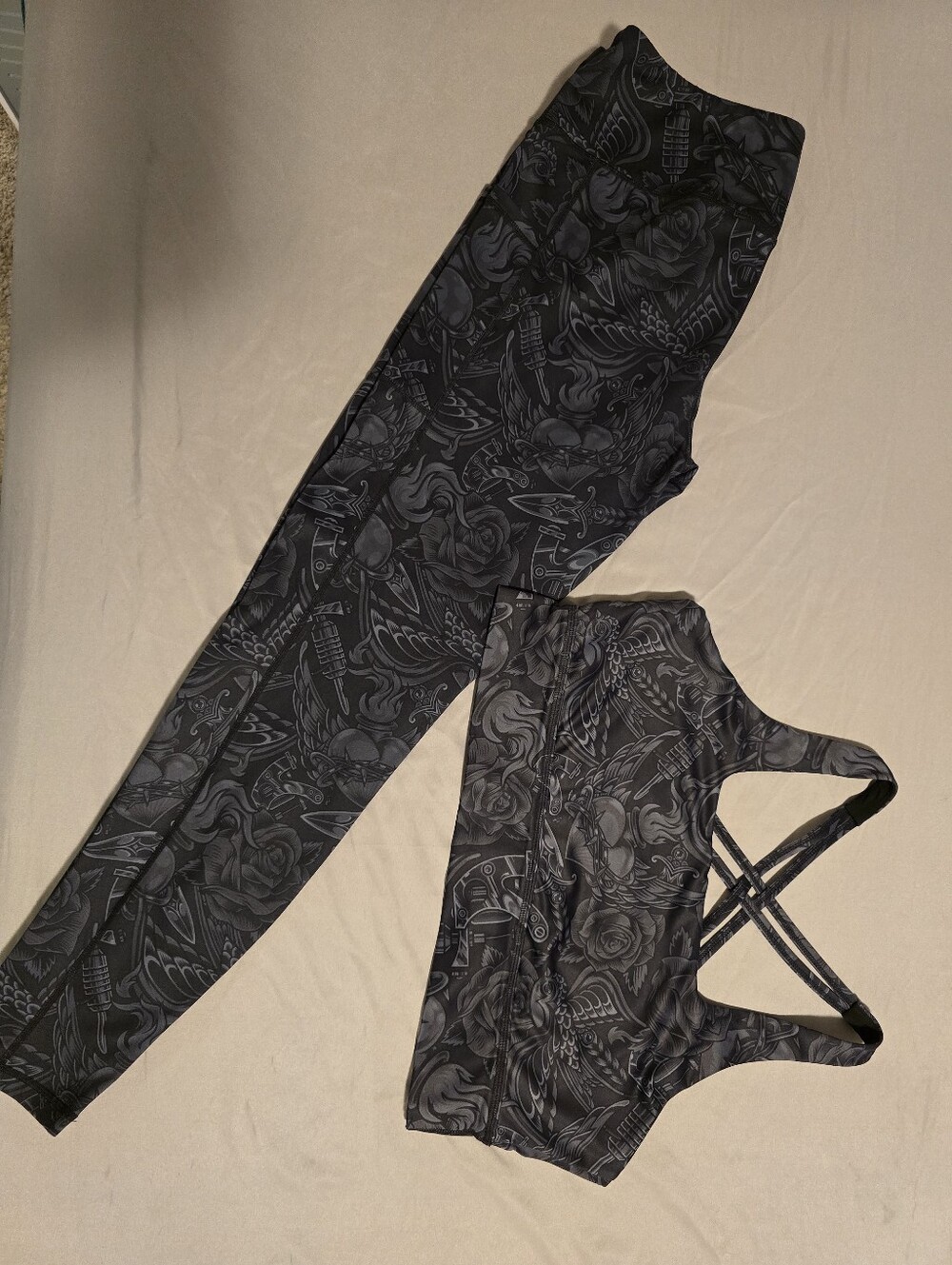 CVG 2XL full length leggings and bra